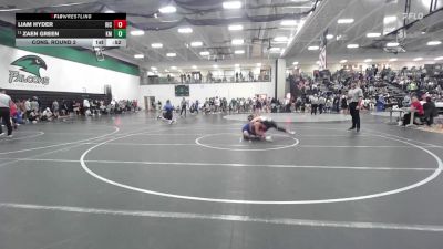 138 lbs Cons. Round 2 - Zaen Green, Kearney Matcats vs Liam Hyder, Richmond