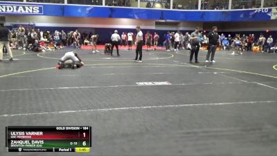 184 lbs Cons. Round 1 - Zahquel Davis, Brewton-Parker (GA) vs Ulysis Varner, UNC Pembroke