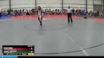 100 lbs Round 2 (6 Team) - Alex Reed, Oklahoma Storm vs Isisah Womack, Maryland Gold