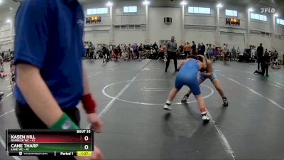 110 lbs Round 7 (10 Team) - Cane Tharp, Lake WC vs Kasen Hill, Rambler WC