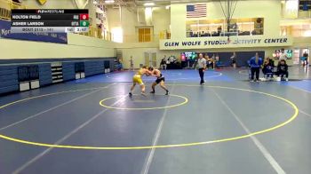 141 lbs 1st Place Match - Kolton Field, Fort Hays State vs Asher Larson, Ottawa University