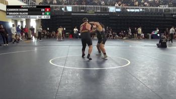 285 lbs Cons. Round 2 - Bradon Olacio, Delta College vs Cameron Downs, College Of The Redwoods