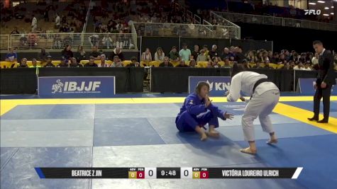 Victória Loureiro Ulrich vs Beatrice Z Jin 2025 Pan Jiu Jitsu IBJJF Championship