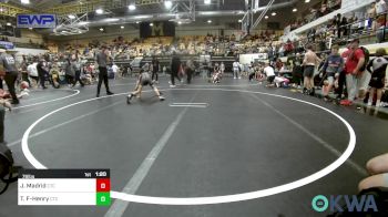 76 lbs Semifinal - Jessen Madrid, Comanche Takedown Club vs Ted Fuggett-Henry, Comanche Takedown Club