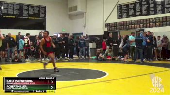 103 lbs Cons. Round 1 - Rama Valencerina, Itliong-Vera Cruz Middle Schoo vs Robert Miller, Louis Pasteur MS Tigers