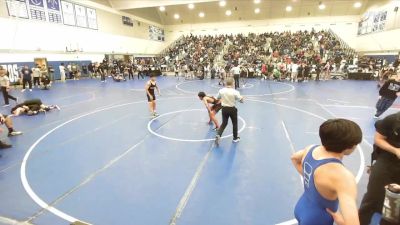 120 lbs Champ. Round 2 - Jayden Castillo, Legacy Wrestling Center vs Nolan Montelongo, Norte Vista