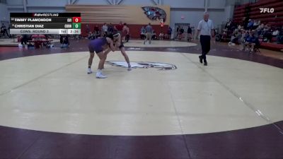 141 lbs Cons. Round 3 - Christian Diaz, Cornell College vs Timmy Plamondon, Grand View (Iowa)