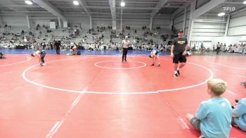 100 lbs Rr Rnd 2 - Carson Kirk, Revival Orange vs Reid Strosnider, Ohio Titan Scarlet