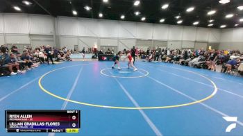 152 lbs Round 1 (8 Team) - Ryen Allen, Michigan Blue vs Lillian Gradillas-Flores, Arizona Black