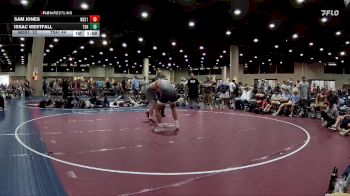 215 lbs 4th Wrestleback (32 Team) - Issac Westfall, Team Shutt Weston vs Sam Jones, North DeSoto Red