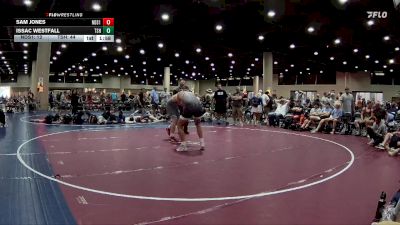 215 lbs 4th Wrestleback (32 Team) - Issac Westfall, Team Shutt Weston vs Sam Jones, North DeSoto Red