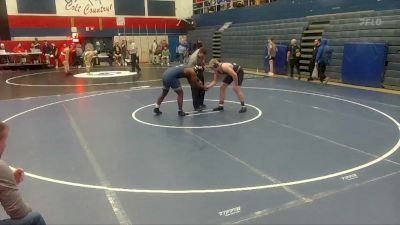 215 lbs Quarterfinal - Colin Whyte, West Greene vs Malachi Peak, Beth Center