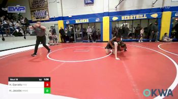 135 lbs Rr Rnd 3 - Heavenly Daniels, Pitbull Wrestling Academy vs Harley Jacobs, Henryetta Knights Wrestling Club