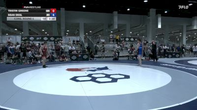 79 lbs Cons. Round 5 - Tristin Greene, Knights Wrestling Club vs Sean Degl, Journeymen Wrestling Club