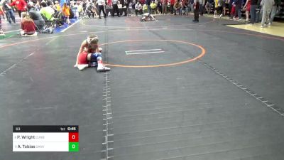 63 lbs Rd 7 - Consi-semis - Paige Wright, Cumberland Valley vs Aylah Tobias, Danville