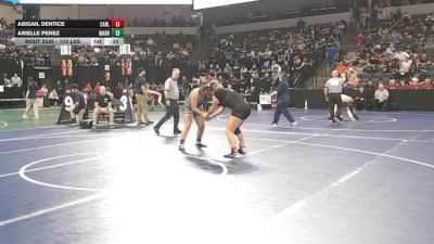 170 lbs Consi Of 16 #1 - Abigail Dentice, Carlsbad (SD) vs Arielle Perez, Warren (SS)