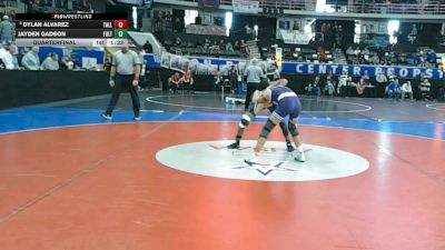 1A-4A 120 Quarterfinal - Jayden Gadson, Fultondale vs Dylan Alvarez, Tallassee