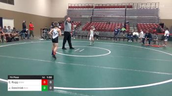 65 lbs 7th Place - Camden Rugg, Badgerway White (WI) vs Jaylen Gosciniak, Buxton Intense (NJ)