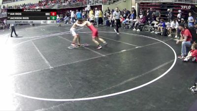 95 lbs Champ. Round 1 - Jackson Rios, Norfolk Catholic vs Ian Rios, Wrestling With Character