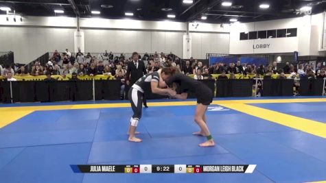 Morgan Leigh Black vs Julia Maele 2024 World IBJJF Jiu-Jitsu No-Gi Championship