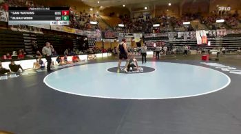190 lbs Semifinal - Sam Watkins, Hoxie Hs vs Elijah Webb, Effingham-Atchison Co Community Hs