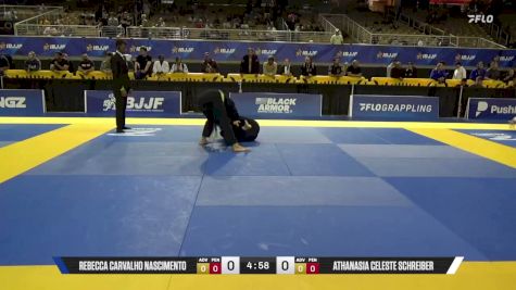 Athanasia Celeste Schreiber vs Rebecca Carvalho Nascimento 2026 Pan Jiu Jitsu IBJJF Championship