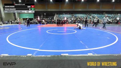 138 lbs Consolation - Gavin Ross, Diablo Grande Wrestling Club vs Evan Krantz, Nevada Elite
