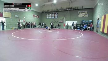 144 lbs Cons. Round 5 - Hunter Hernandez, Beaumont vs Jeriah Payne, Canyon Springs