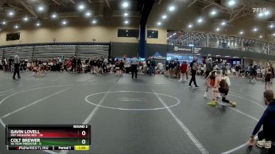 92 lbs Round 2 (8 Team) - Colt Brewer, VA Team Predator vs Gavin Lovell, Mat Assassins Red