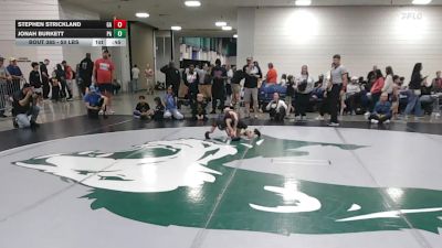 50 lbs Consolation - Stephen Strickland, GA vs Jonah Burkett, PA