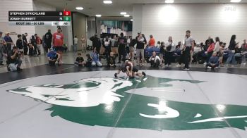 50 lbs Consolation - Stephen Strickland, GA vs Jonah Burkett, PA