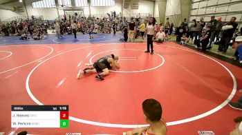 120 lbs Semifinal - Jax Reeves, Checotah Matcats vs Westin Perkins, Dark Cloud Wrestling Club