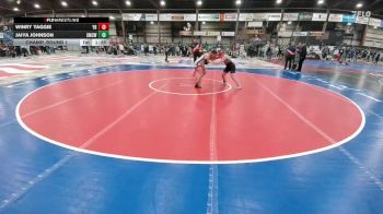 148 lbs Champ. Round 1 - Winry Yaggie, Yankton Bucks vs Jaiya Johnson, St. Mary`s Cardinals WC