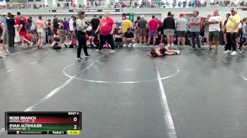 80 lbs Quarterfinals (8 Team) - Evan Altshuler, Glasgow WA vs Ross Branch, Georgia United