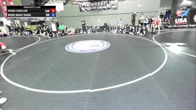 135 lbs Ivana Cuellar, LAWA - Los Angles Wrestling Association vs Rose Mary Dodd, IEWA - Inland Empire Wrestling Association