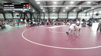 138 lbs Round 6 (8 Team) - Easton Henrie, North Sanpete vs DURKE LARSEN, Manti