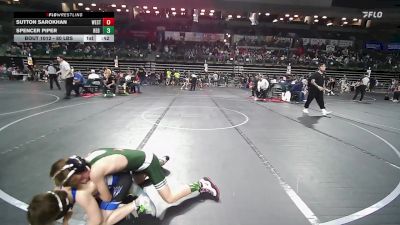 80 lbs Consi Of 8 #1 - Sutton Sarokhan, Westfield vs Spencer Piper, Red Devils