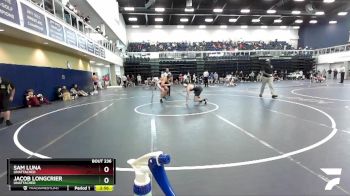 174 lbs Cons. Round 2 - Sam Luna, Unattached vs Jacob Longcrier, Unattached