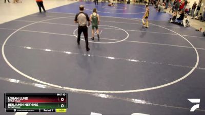 80B Semifinal - Benjamin Nething, Paynesville vs Logan Lund, Little Falls