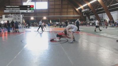 160 lbs Consi Of 8 #2 - Owen Polofsky, Top Flight Wrestling Academy vs William Harding, Smitty's Barn