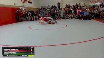 175 lbs Champ. Round 1 - Jesus Valadez, Center vs Jeremy Griffith, Central Of Grand Junction