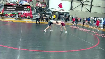 285 lbs Cons. Round 2 - Dawson Rull, Central Missouri vs John Petersen, Indianapolis