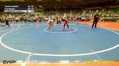95 lbs Consi Of 4 - Ariana Tovar, Victory Wrestling - Central WA vs Liliana Mendez, North Desoto
