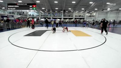96 lbs Round Of 16 - Jordan Jemal, New Canaan vs Eli Elliot, Keene