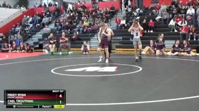 150 lbs Semifinal - Mikey Ryan, Mount Vernon vs Cael Troutman, Independence