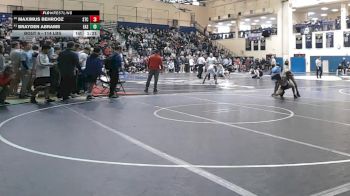 114 lbs Round Of 64 - Maximus Behrooz, St. Christopher's School vs Brayden Abrams, Easton