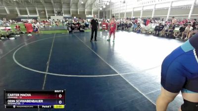 215 lbs 2nd Wrestleback (8 Team) - Brennen McGill, Louisiana vs Kamden Boyer, Washington