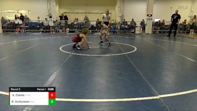 75-85 lbs Round 3 - Kylyn Clarke, Tech Fall Wrestling Club vs Reign Gutterman, Shamrock Wrestling Club