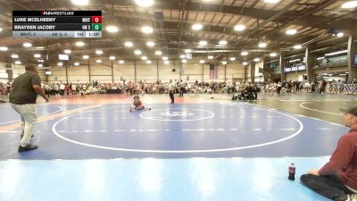 85 lbs Rr Rnd 1 - Luke McElheeny, Whitted Trained National Dual Team - MS vs Brayden Jacoby, 4M Strength - MS