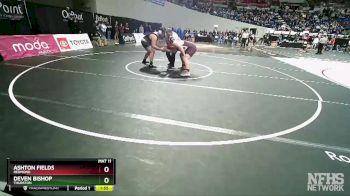 5A-285 lbs Champ. Round 1 - Deven Bishop, Thurston vs Ashton Fields, Redmond